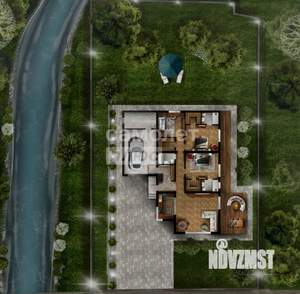 Коттедж 215м², 2-этажный, участок 10 сот.