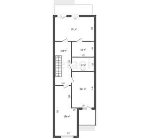 Дом 222м², 2-этажный, участок 1 сот.