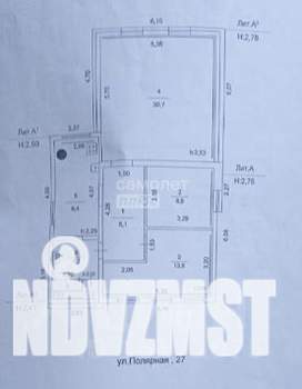 Дом 77м², 1-этажный, участок 7 сот.