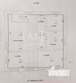 Дом 465м², 3-этажный, участок 7 сот.