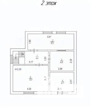 Дом 93м², 2-этажный, участок 4 сот.