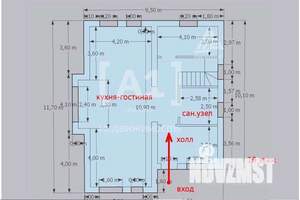 Дом 160м², 2-этажный, участок 9 сот.  