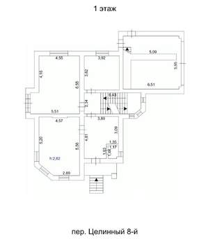 Дом 451м&sup2;, 3-этажный, участок 12 сот.  