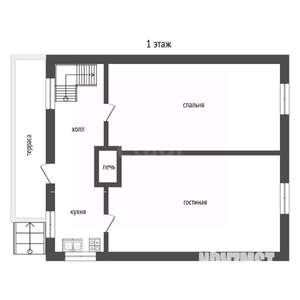 Дача 48м², 2-этажный, участок 4 сот.  