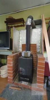 Дом 42м&sup2;, 2-этажный, участок 6 сот.  