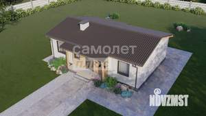 Дом 96м², 1-этажный, участок 5 сот.  
