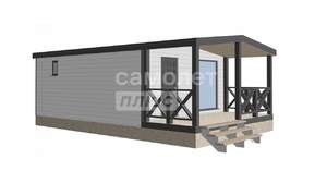 Дом 30м², 1-этажный, участок 6 сот.  