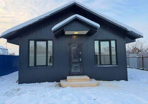 Дом 57м&sup2;, 1-этажный, участок 4 сот.  