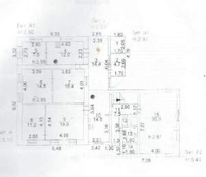Дом 138м&sup2;, 2-этажный, участок 2 сот.  