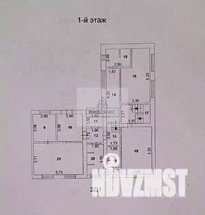 Дом 192м², 2-этажный, участок 3 сот.  