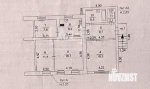 Дом 114м&sup2;, 1-этажный, участок 4 сот.  