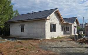 Дом 190м&sup2;, 1-этажный, участок 6 сот.  