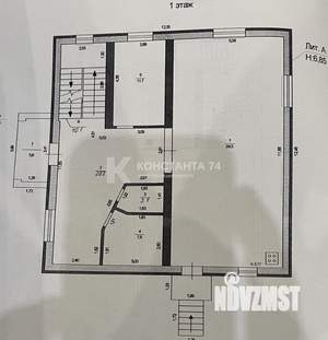 Дом 374м&sup2;, 2-этажный, участок 10 сот.  