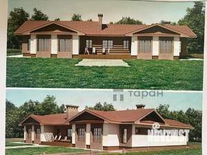 Коттедж 213м&sup2;, 1-этажный, участок 13 сот.  