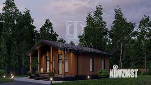 Дом 112м&sup2;, 1-этажный, участок 4 сот.  