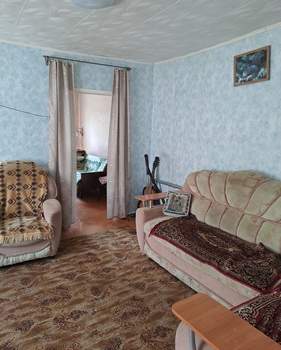 Дом 56м², 1-этажный, участок 9 сот.  