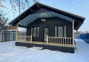 Дом 57м&sup2;, 1-этажный, участок 4 сот.  