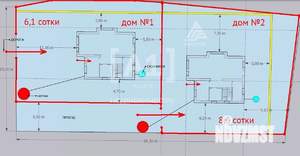 Дом 160м², 2-этажный, участок 9 сот.  