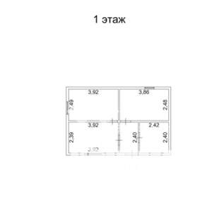 Дача 40м², 1-этажный, участок 5 сот.  