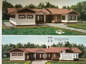 Коттедж 213м², 1-этажный, участок 13 сот.  