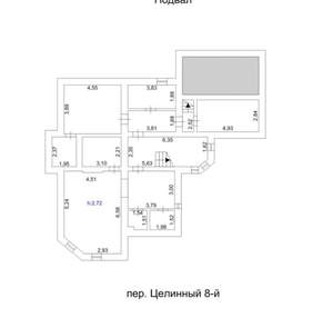 Дом 451м², 3-этажный, участок 12 сот.  