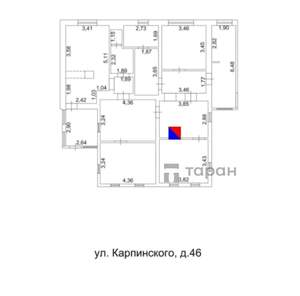 Дом 136м&sup2;, 1-этажный, участок 8 сот.  