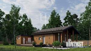 Дом 112м&sup2;, 1-этажный, участок 4 сот.  