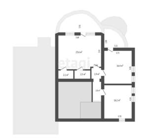 Дом 370м&sup2;, 3-этажный, участок 12 сот.  