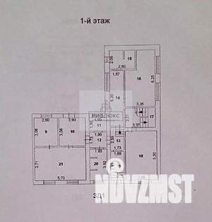 Дом 192м², 2-этажный, участок 3 сот.  