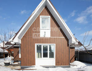 Дом 117м&sup2;, 2-этажный, участок 6 сот.  