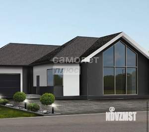 Коттедж 215м&sup2;, 1-этажный, участок 20 сот.  