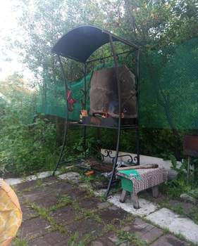 Дом 56м&sup2;, 2-этажный, участок 64 сот.  