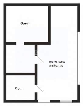 Дом 35м², 1-этажный, участок 4 сот.  