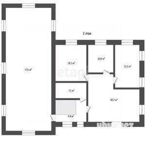Дом 340м², 2-этажный, участок 9 сот.  