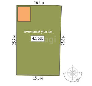 Дача 15м², 2-этажный, участок 4 сот.  