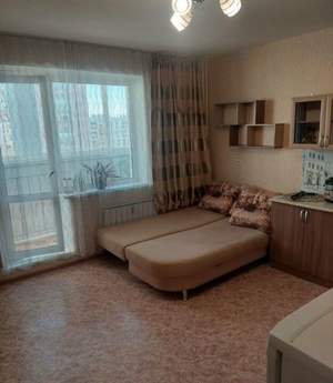 Студия квартира, на длительный срок, 24м2, 9/18 этаж
