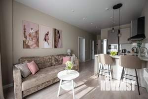 1-к квартира, посуточно, 44м2, 1/1 этаж