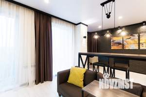 1-к квартира, посуточно, 44м2, 1/1 этаж