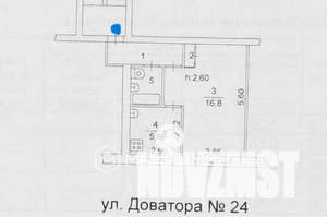 1-к квартира, на длительный срок, 32м2, 2/5 этаж