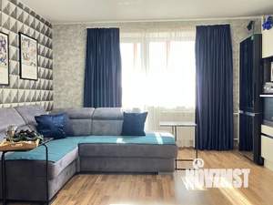 1-к квартира, посуточно, 42м2, 9/18 этаж