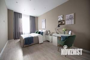 1-к квартира, посуточно, 44м2, 1/1 этаж