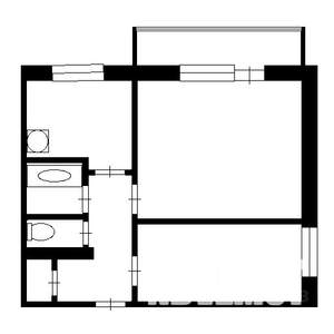 2-к квартира, на длительный срок, 42м2, 5/11 этаж