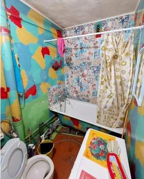 1-к квартира, на длительный срок, 32м2, 5/5 этаж