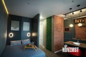 Студия квартира, посуточно, 26м2, 10/10 этаж