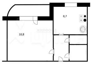 1-к квартира, на длительный срок, 37м2, 7/10 этаж