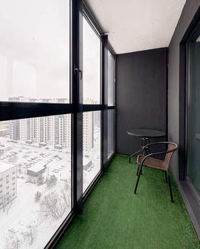 Студия квартира, на длительный срок, 24м2, 18/19 этаж