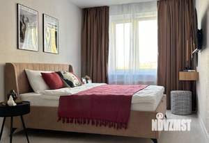 1-к квартира, посуточно, 45м2, 10/21 этаж