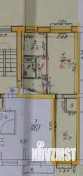 2-к квартира, на длительный срок, 44м2, 5/5 этаж