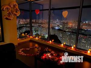 Студия квартира, посуточно, 40м2, 17/17 этаж