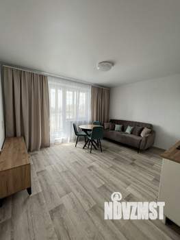 Студия квартира, на длительный срок, 43м2, 17/18 этаж